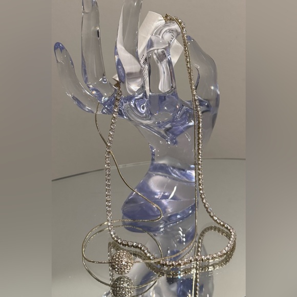 🆕J. Crew Layered Tennis & Pendant Necklace - Picture 5 of 16